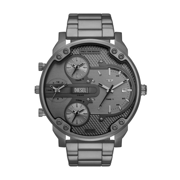 RELOJ DIESEL MULTI MR. DADDY SLIM GREY