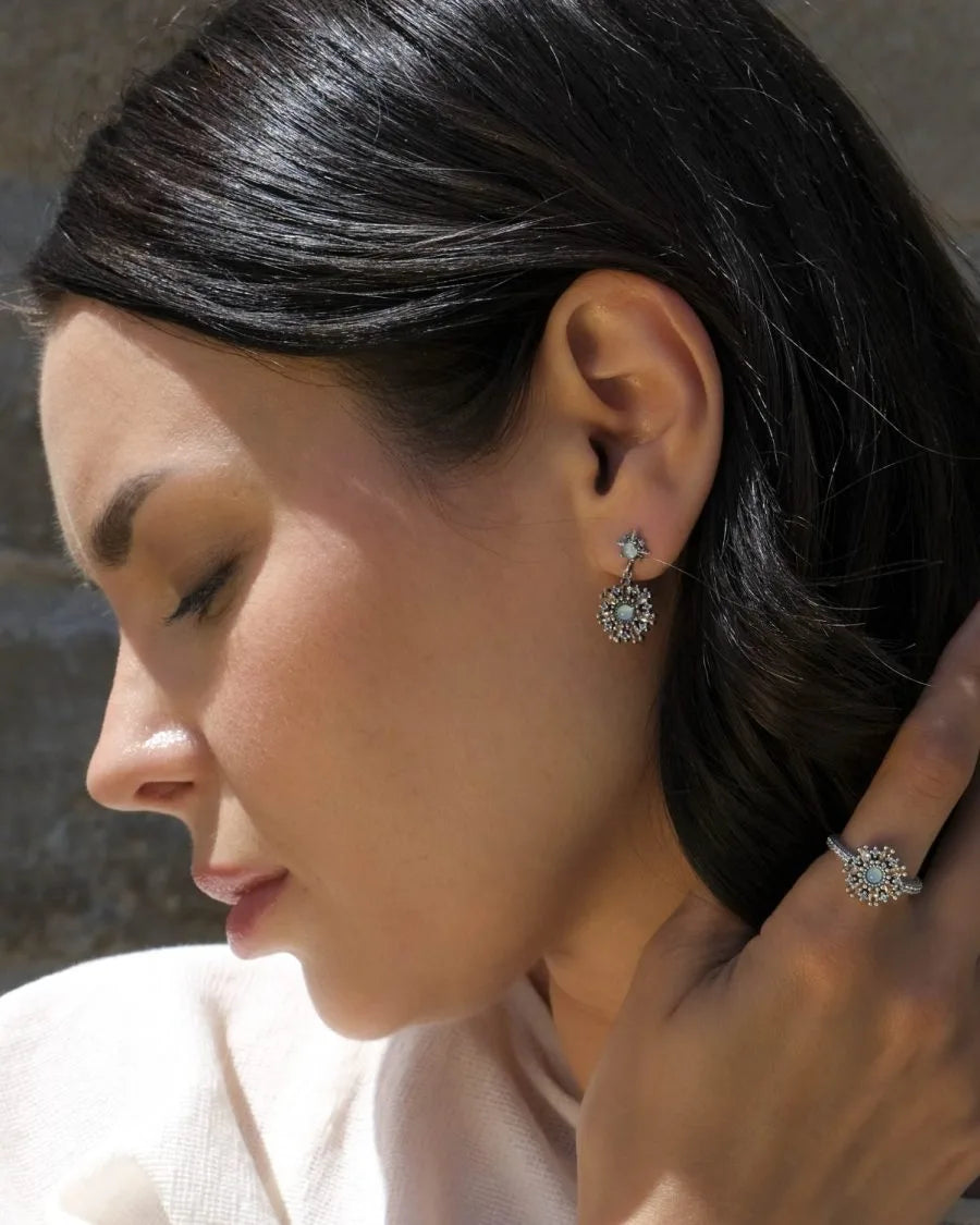 PENDIENTES SUNFIELD GADORIA FLEUR