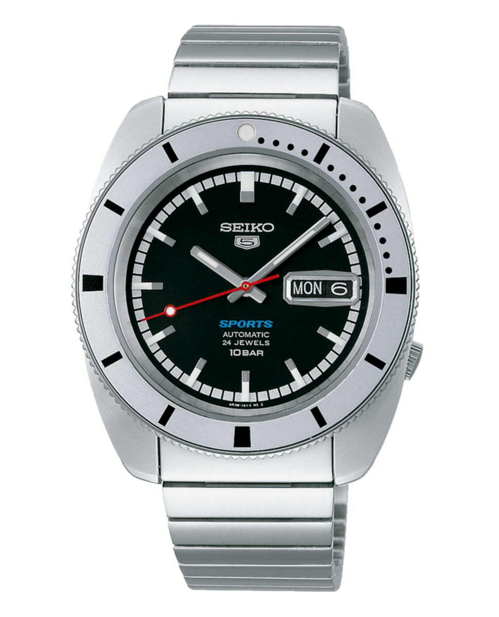 RELOJ SEIKO 5 SPORT HERITAGE DESIGN RE-CREATION Limited Edition BLACK