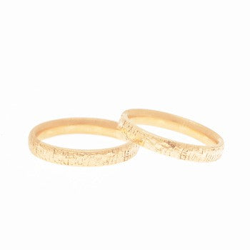 ALIANZAS PRINT ORO AMARILLO