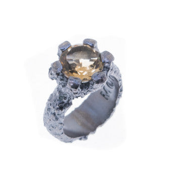 anillo board citrino