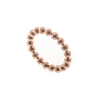 anillo bolas mate xl kado rosa