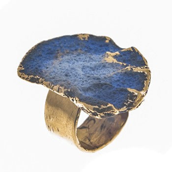 ANILLO FILI PLAZA 2 AZULES