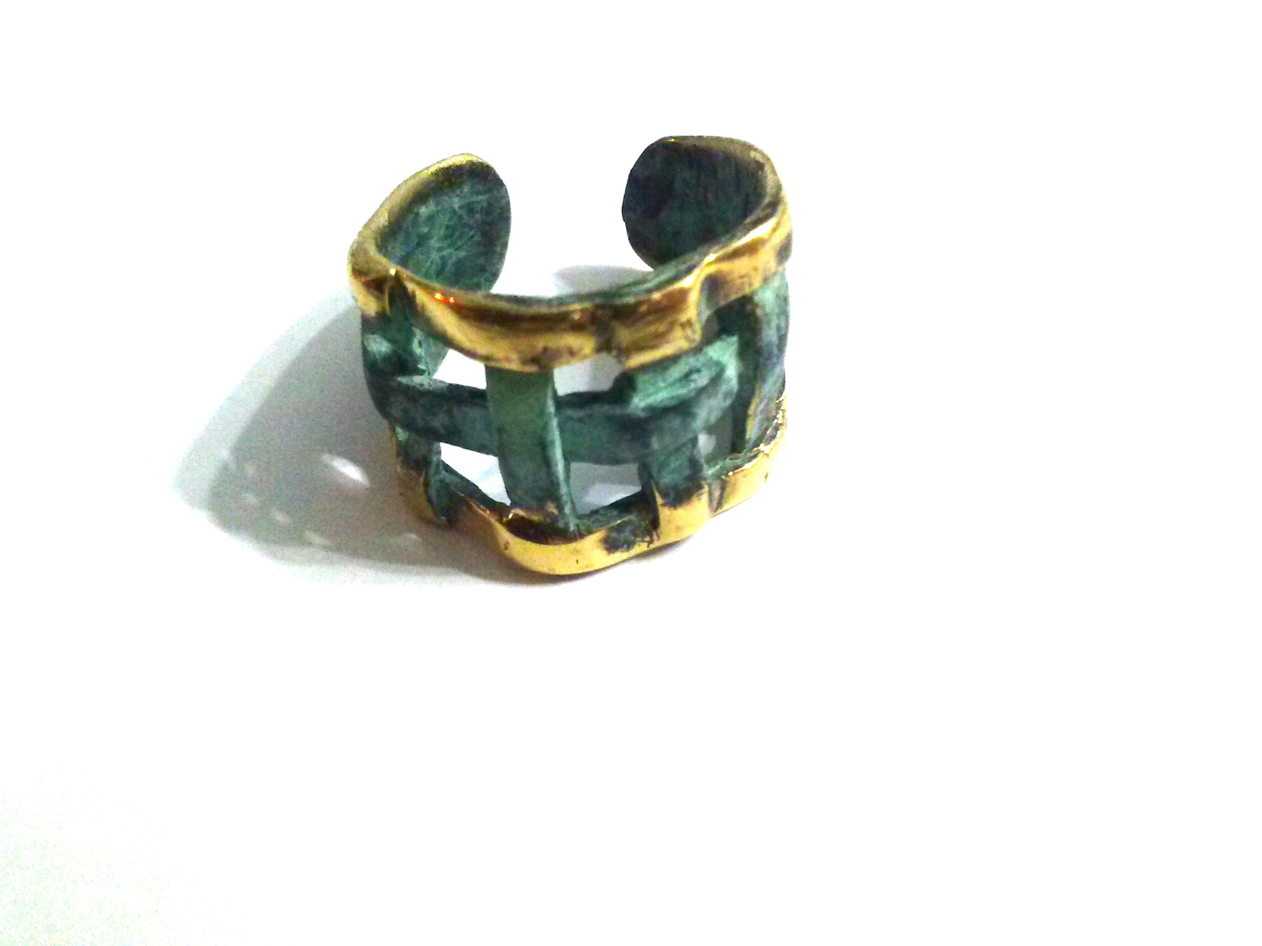 ANILLO FILI PLAZA VENTANA AL MAR BRONCE