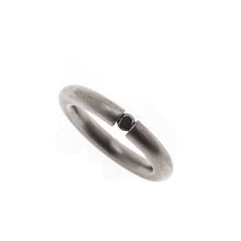 anillo gray & black