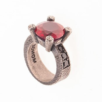 anillo princess rojo