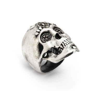 ANILLO RAIVE CALAVERA MARRON