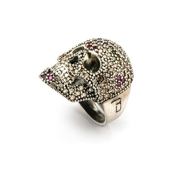 ANILLO RAIVE CALAVERAS COLORES