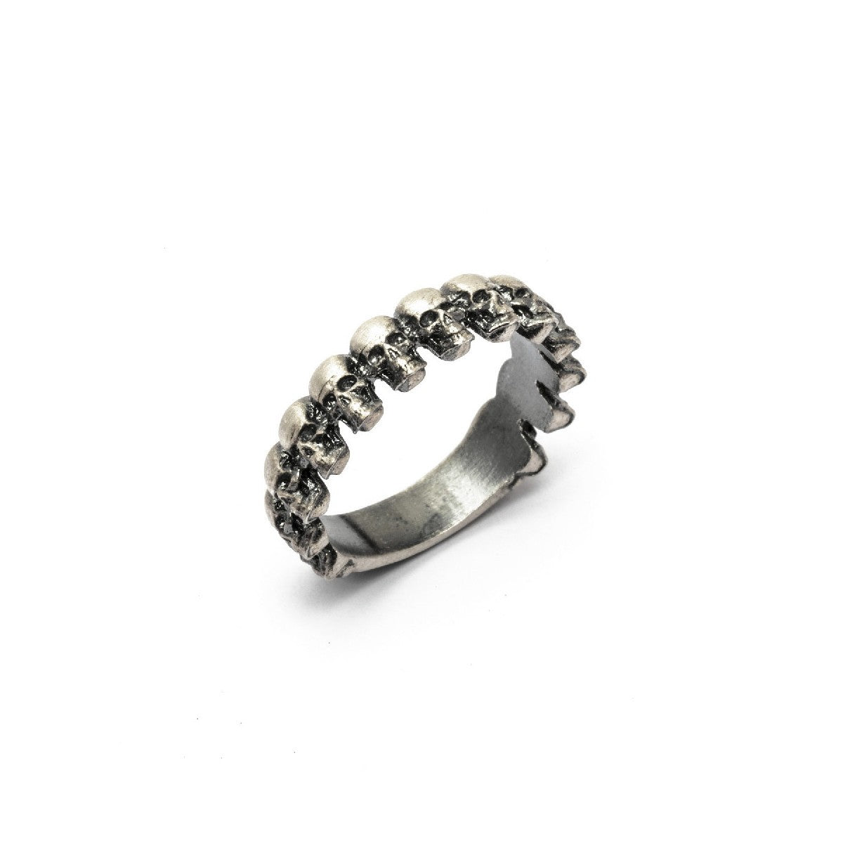 ANILLO RAIVE PLATA CALAVERAS PEQUEÑAS