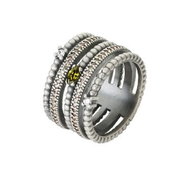 ANILLO SANTORINI VERDE