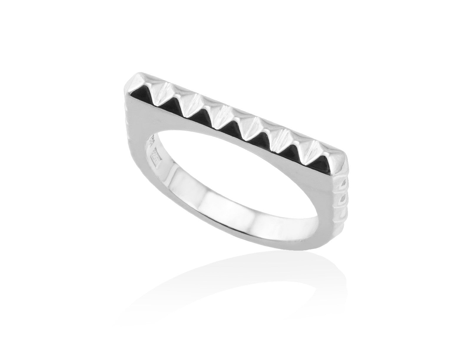 ANILLO TACHUELA PLATA