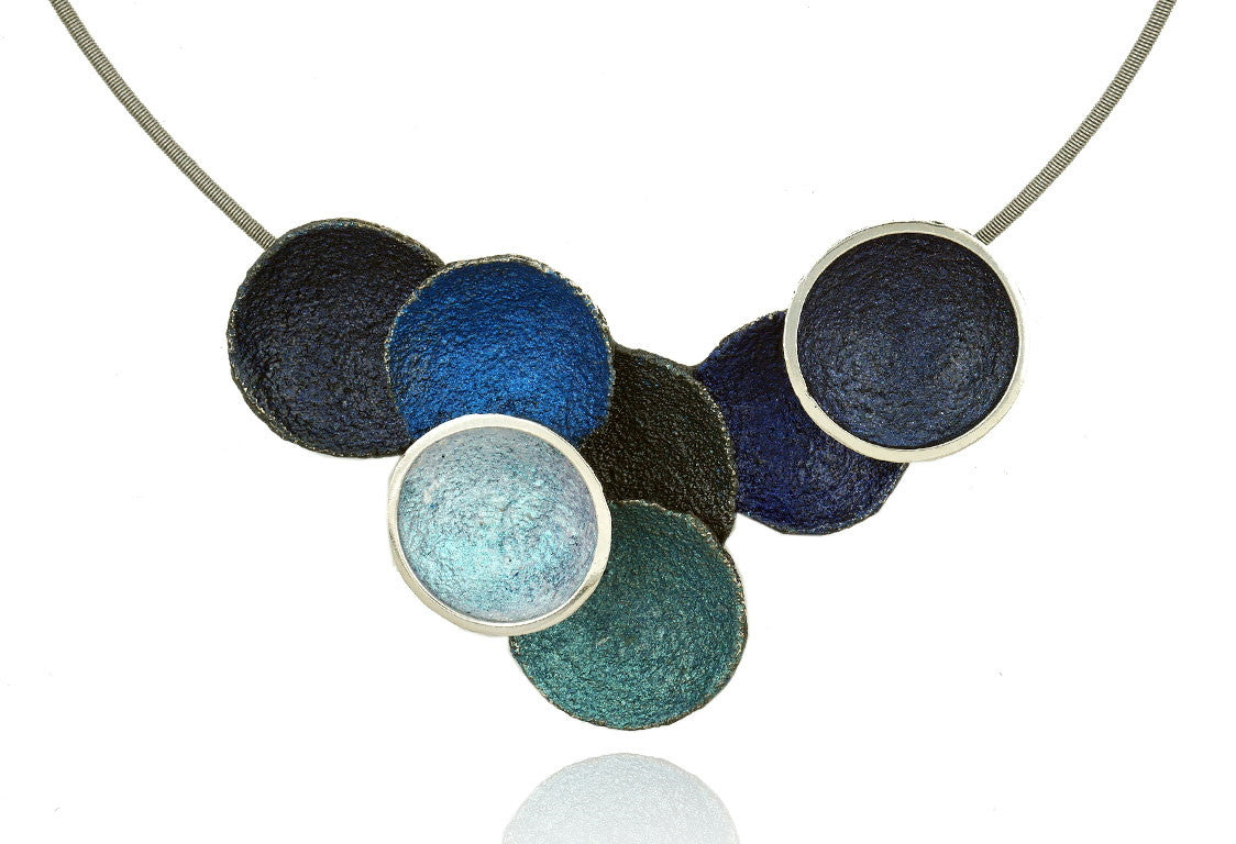 colgante arior singular azul