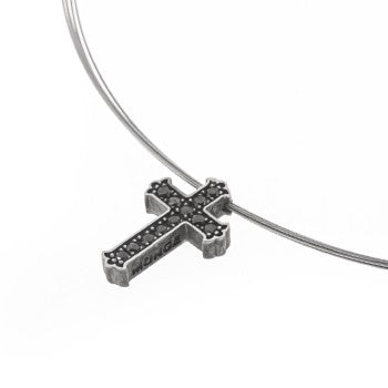 COLGANTE CROSS BLACK XL