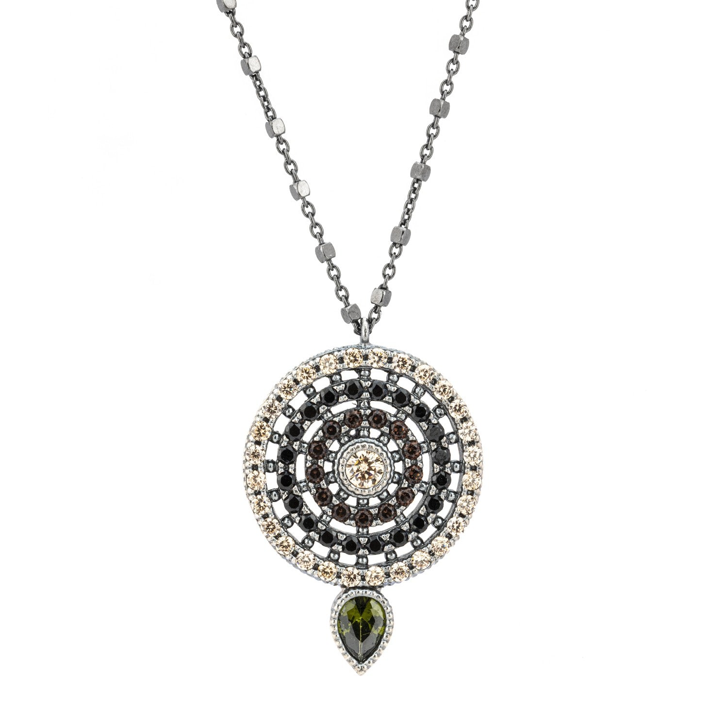 colgante raive hoja verde