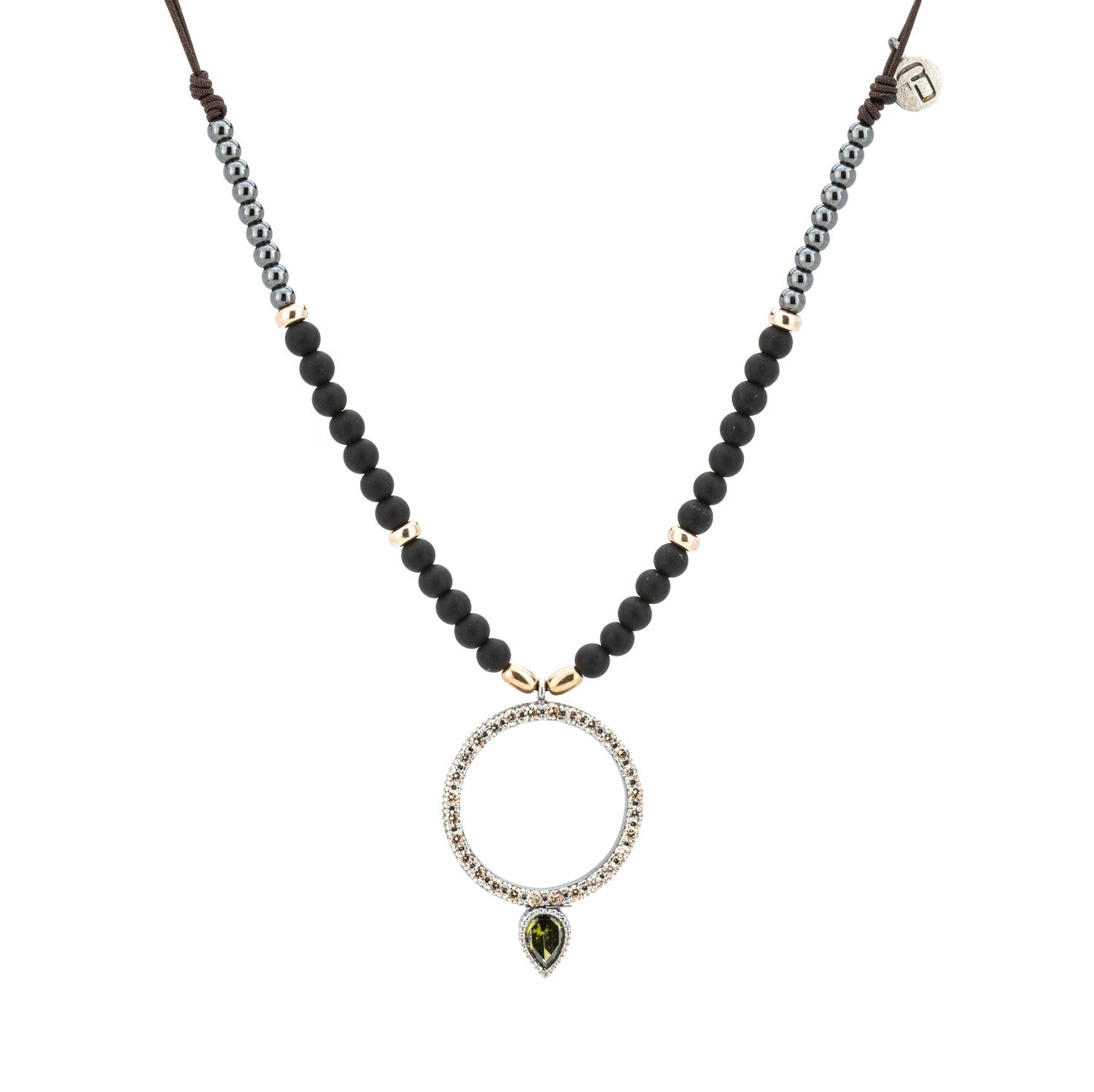 colgante raive macrame gota