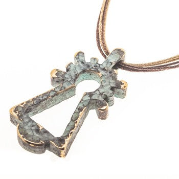 COLGANTE VIRGEN BRONCE