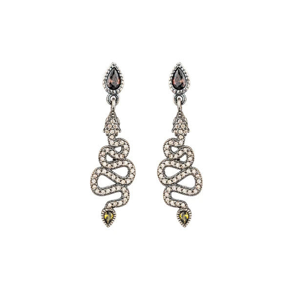 pendidentes raive serpiente