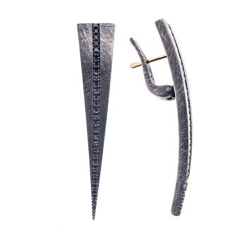 pendientes prize black