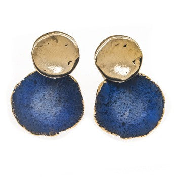 pendientes fili plaza 2 azules