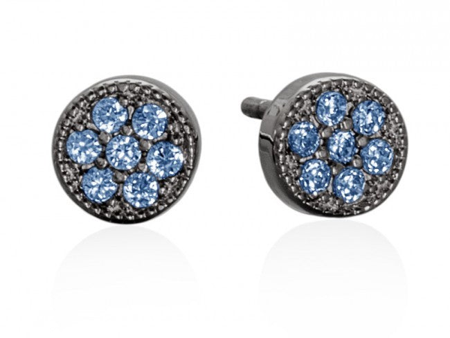 pendientes jour azul