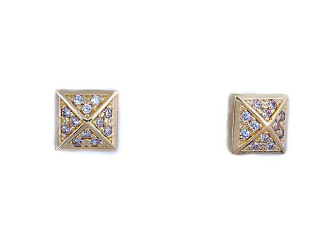 pendientes maui dorados