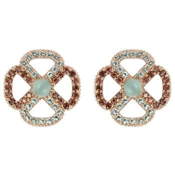 PENDIENTES SUNFIELD CHLOE OPALO ROSE