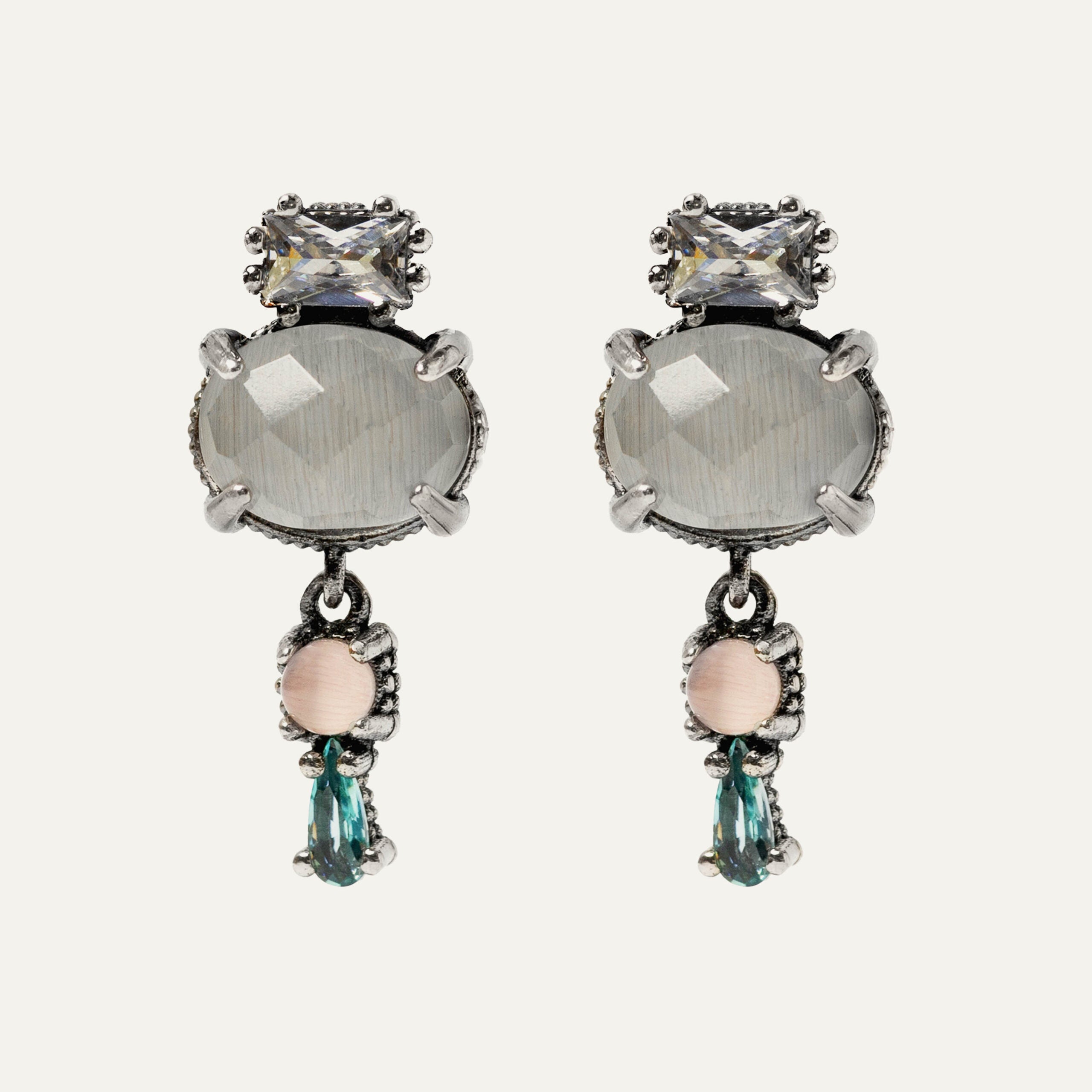 PENDIENTES SUNFIELD MARIA BONITA OVAL