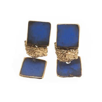 pendientes tuareg spirit azul fili plaza