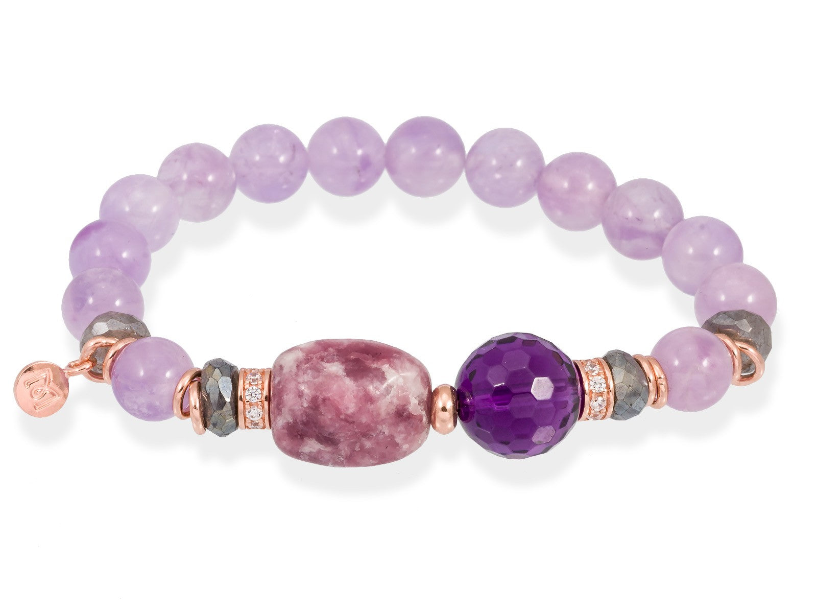 PULSERA CHAKRA LEPIDOLITA