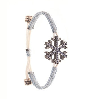 pulsera de copo de nieve