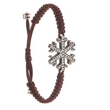 pulsera de copo nieve