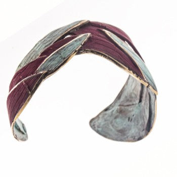 PULSERA FILI PLAZA FUEGO BURDEOS