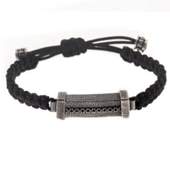 pulsera eternity black diamons