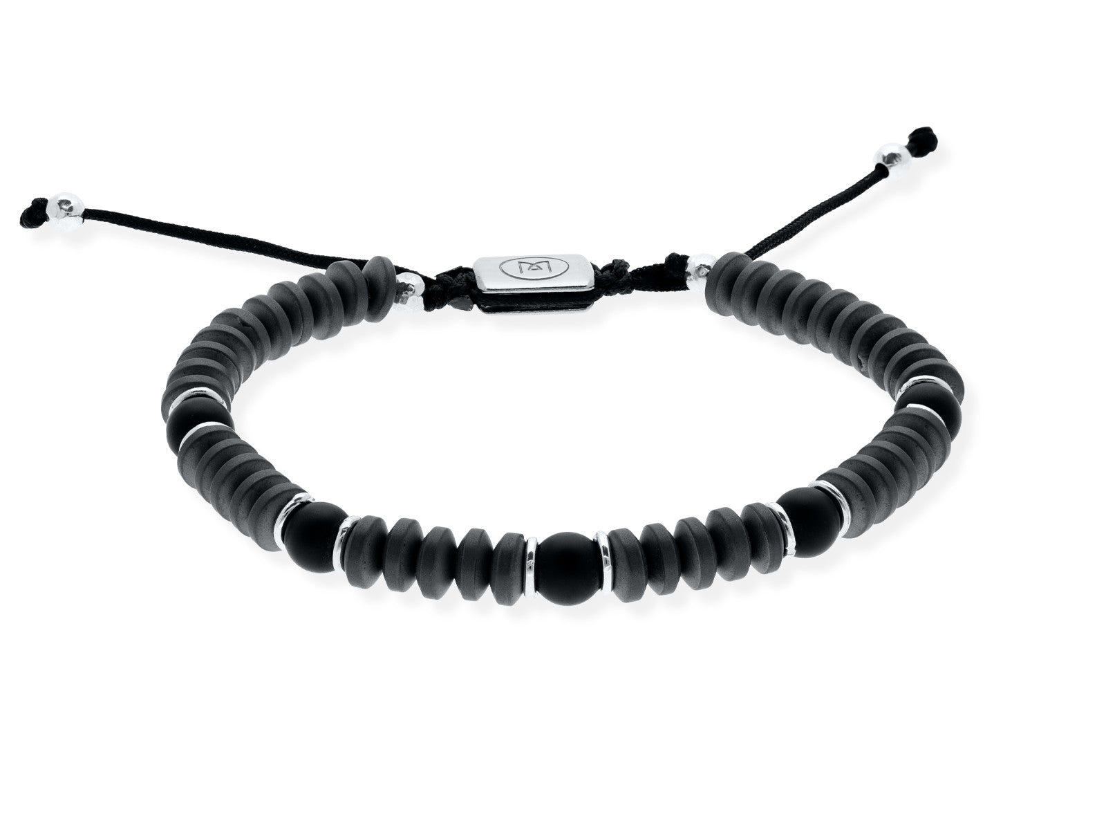 PULSERA MARINA ONIX GRIS