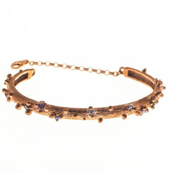 pulsera myadn rosa piedras