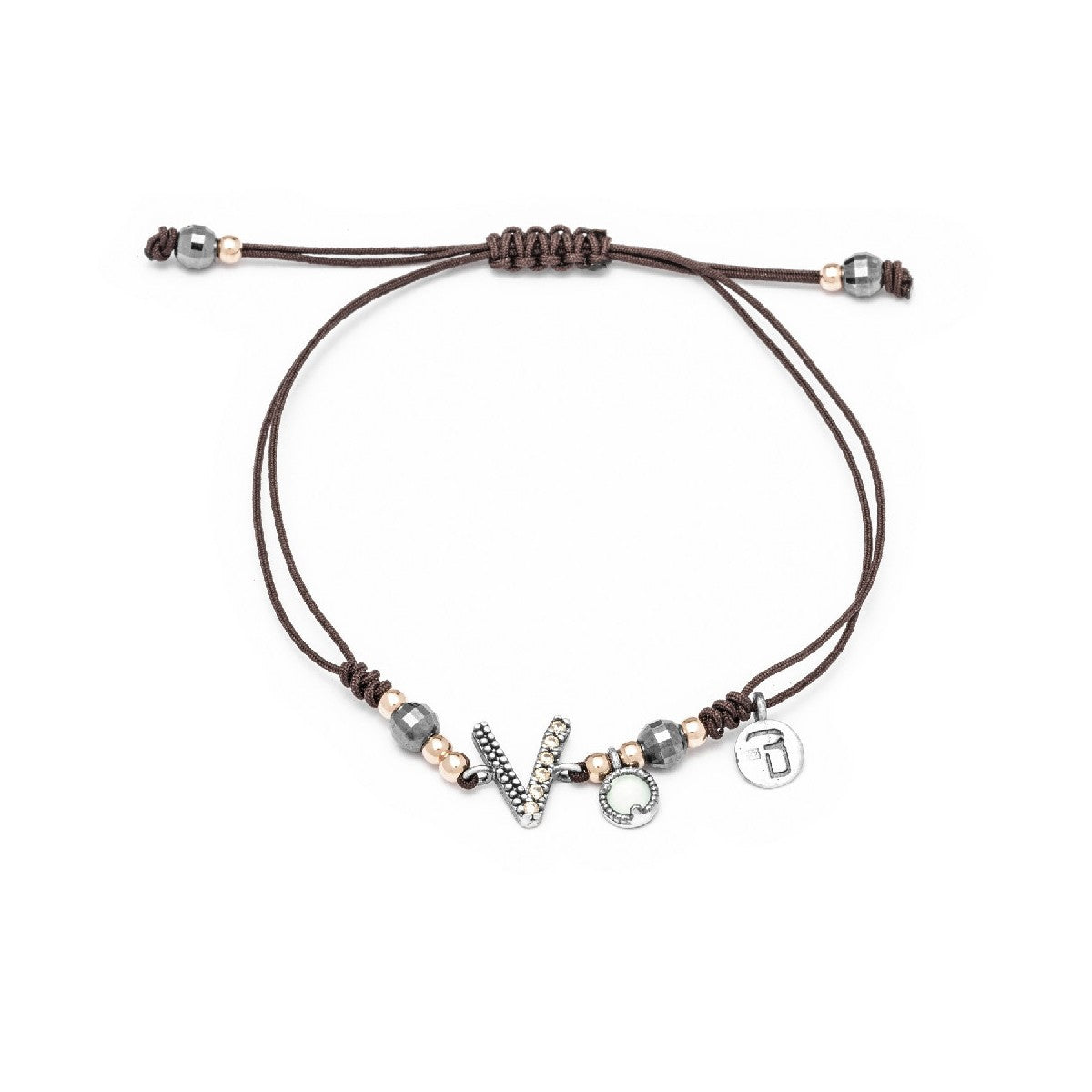 pulsera raive letra v