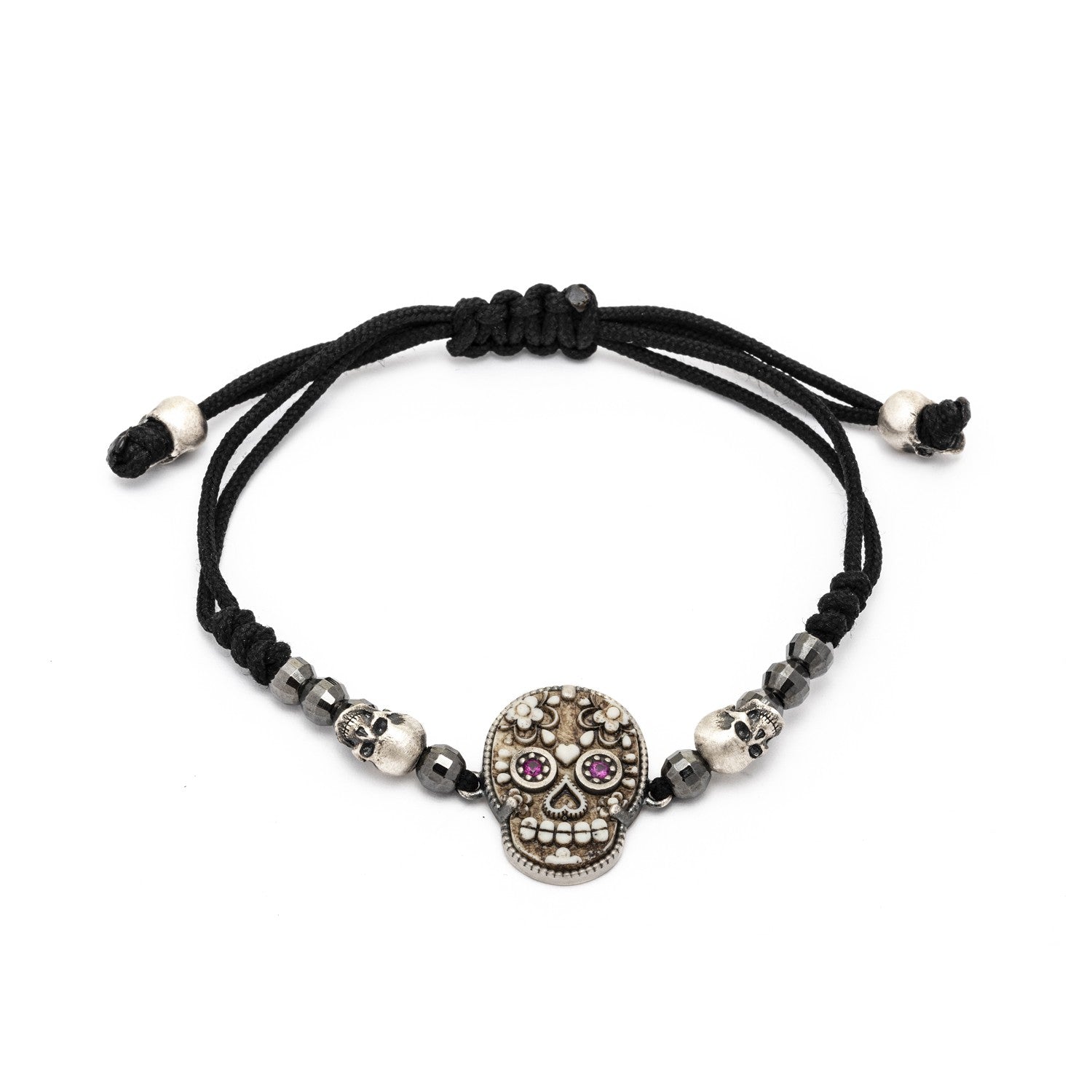 PULSERA RAIVE MACRAME CALAVERA