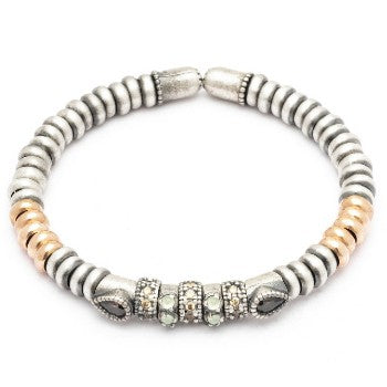 PULSERA RAIVE ORO ROSA CIRCONITA