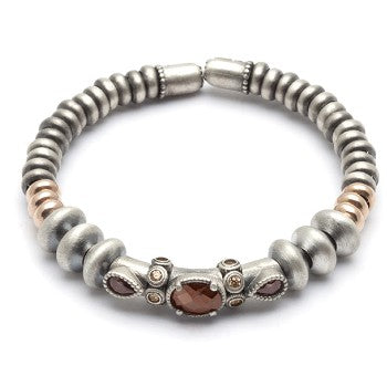 pulsera raive rigida granate