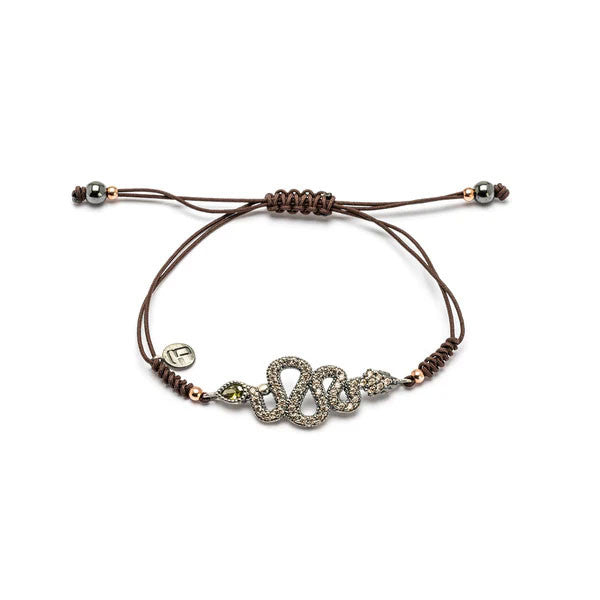 PULSERA RAIVE SERPIENTE BROWN