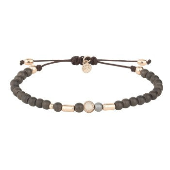 pulsera sunfield hematites marron cuarzo