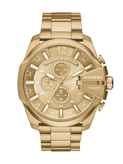 RELOJ DIESEL MEGA CHIEF DORADO