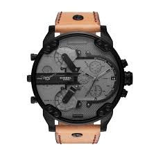 reloj diesel mr daddy 2.0 xl cuero