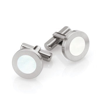 GEMELOS TENO BOTON BLANCO