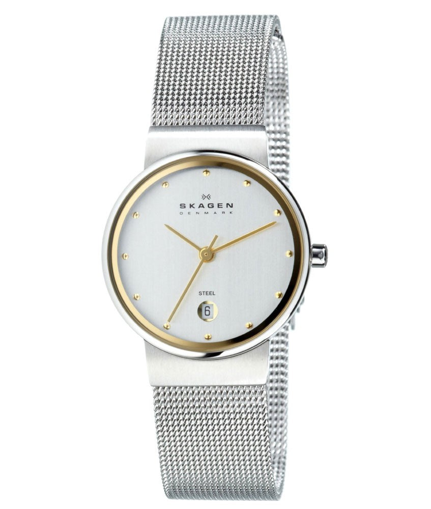 reloj skagen ancher bicolor