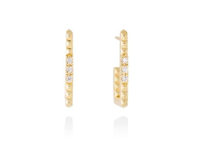 pendientes cuadrados tachuelas