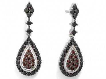 pendientes marian negros