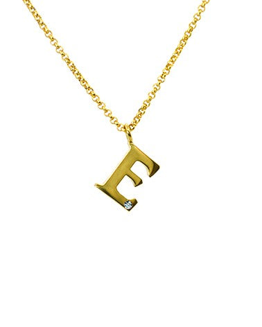 COLGANTE MON PETIT LETRA E