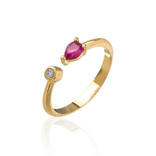 ANILLO MON PETIT ELÉGIA RUBI