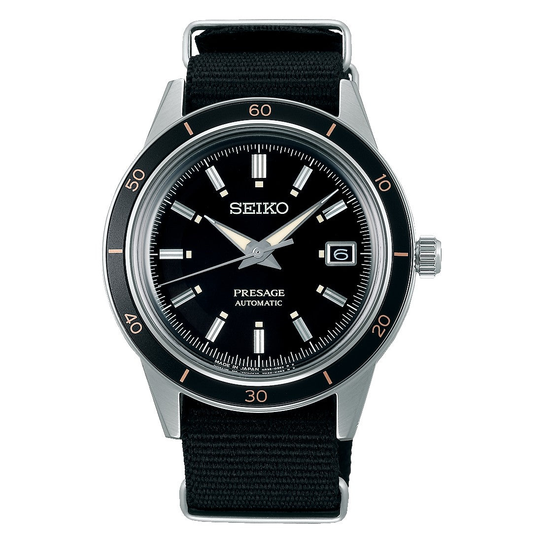 SEIKO RESAGE STYLE 60`AUTOMATICO NEGRO